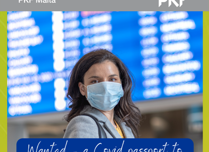 Wanted – a Covid passport to travel