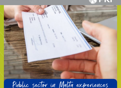 Public sector in Malta experiences drop in absolute productivity as number of workers increases