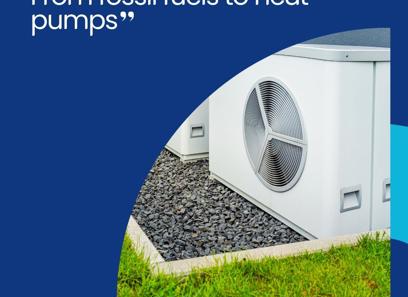 From fossil fuels to heat pumps