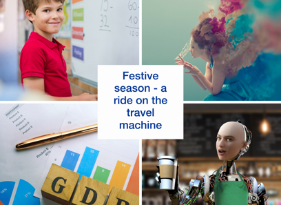Festive season – a ride on the travel machine