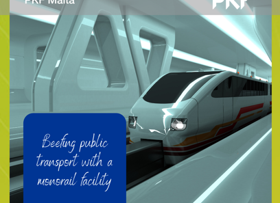 Beefing public transport with a monorail facility
