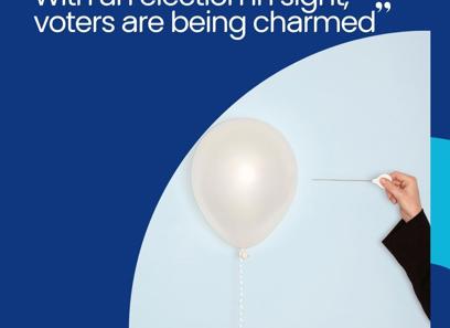 With an election in sight, voters are being charmed