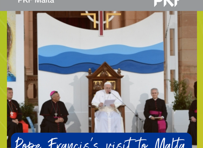 Pope Francis’s visit to Malta, Bucha and climate change