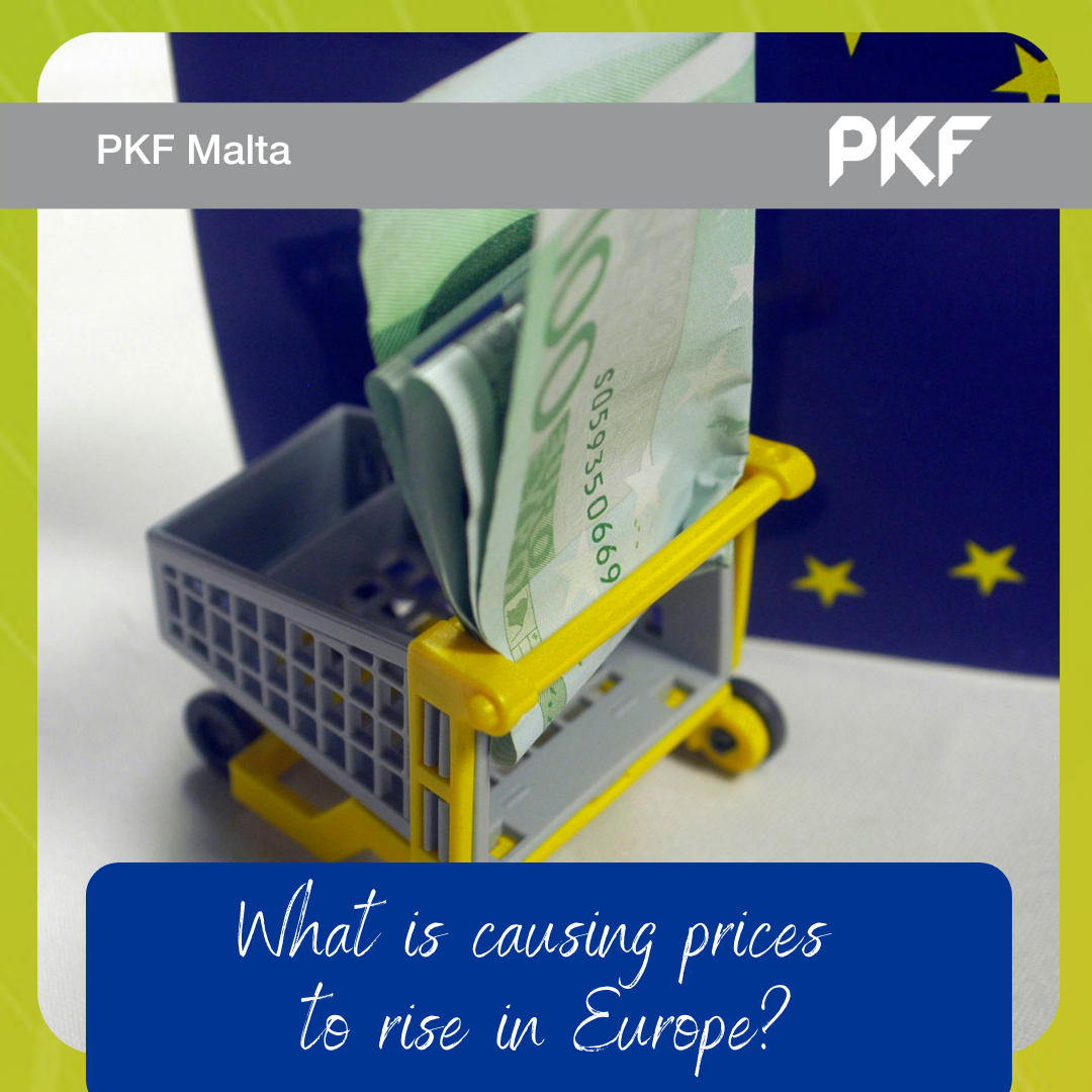 What is causing prices to rise in Europe?