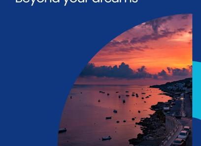 Beyond your dreams