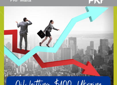 Oil hitting $100, Ukraine crisis and business recovery