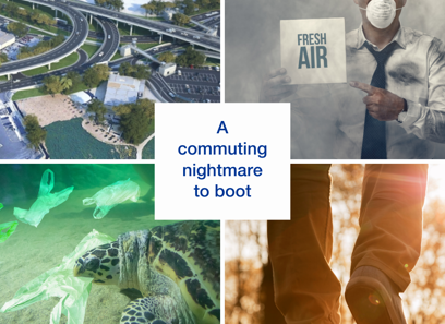 A commuting nightmare to boot