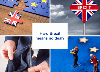 Hard Brexit means no deal?
